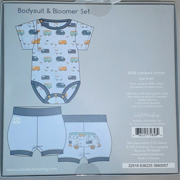 Baby Bodysuit and Bloomer Set - Picture 2 of 2